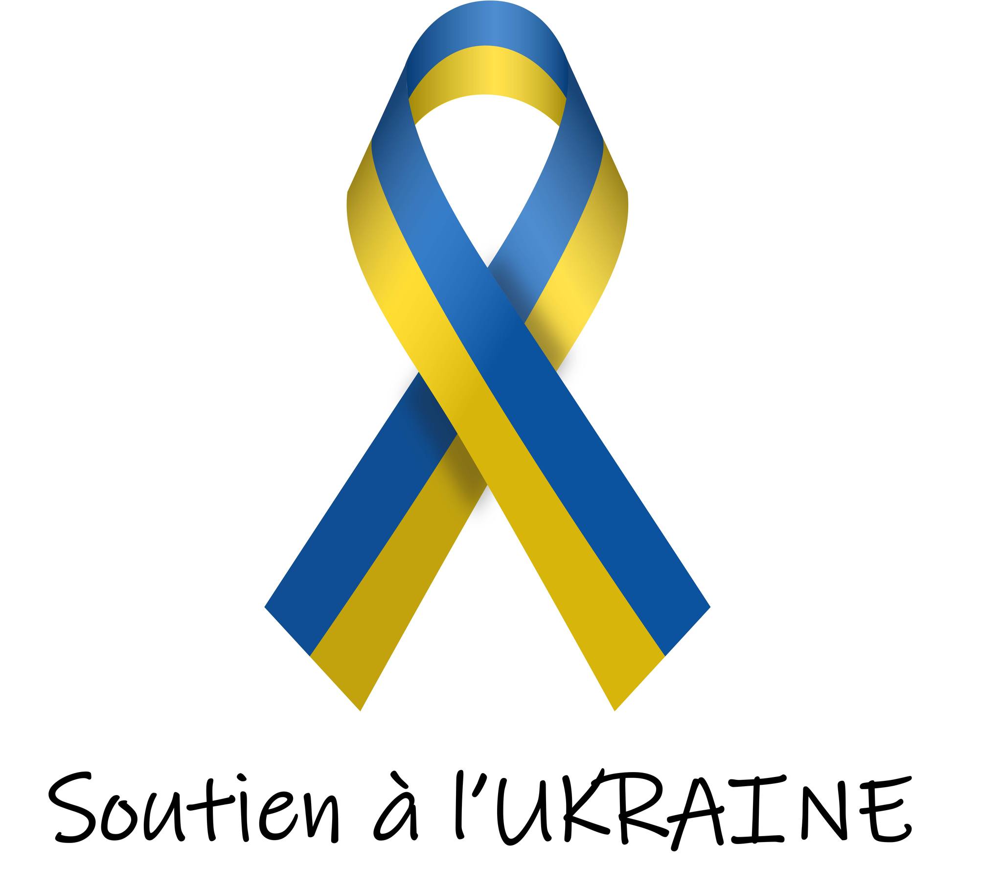 ruban soutien à l'Ukraine